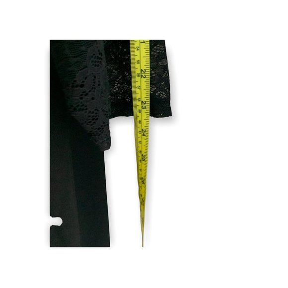 NWT Torrid Lace Bodycon Ponte Sweetheart Long Sleeve Dress Size 5 - Picture 9 of 11